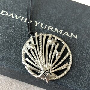David Yurman silver tone pendant (2021)